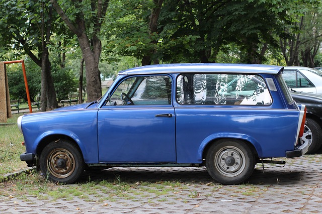 trabant s novým lakem
